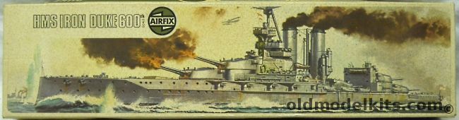 Airfix 1/600 HMS Iron Duke Battleship - Type 4 Logo Issue, 04210-7 plastic model kit